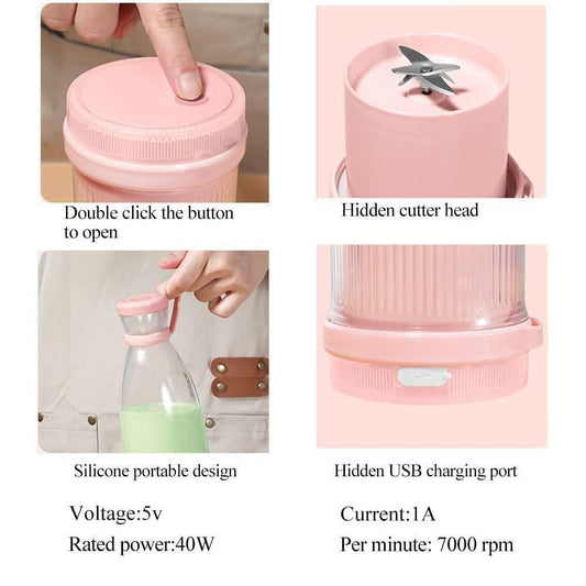 Portable Mini Juicer Bottle