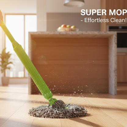 Self-twisting Water Rotating Mop