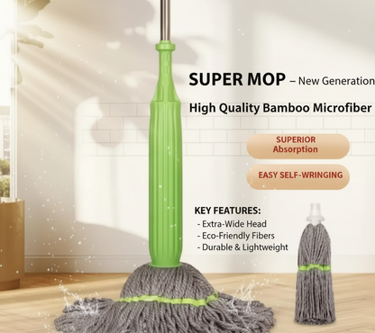 Self-twisting Water Rotating Mop